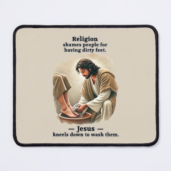 Item preview, Jesus Washes Their Feet designed and sold by Lion and Lamb Design.
