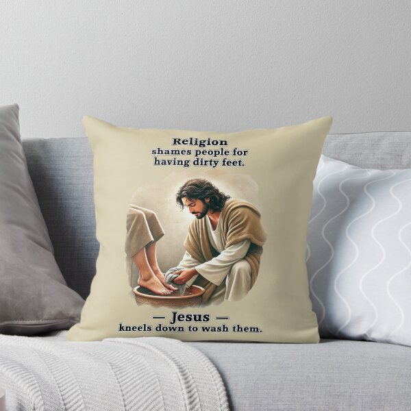 Item preview, Jesus Washes Their Feet designed and sold by Lion and Lamb Design.