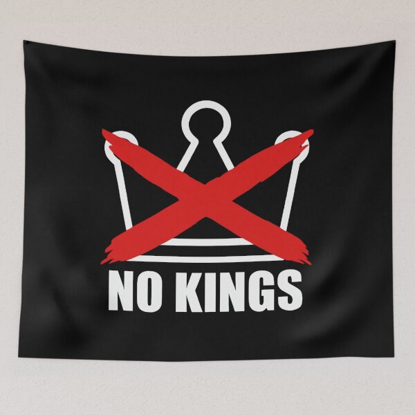Item preview, No Kings T-Shirt designed and sold by ThamirArtistry.