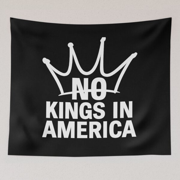 Item preview, No Kings in America T-Shirt designed and sold by ThamirArtistry.