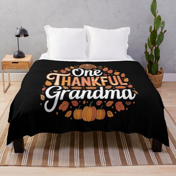 Item preview, ONE THANK FULL GRANDMA BLESSED FAMILY designed and sold by VladoZork.
