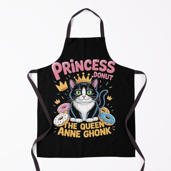 Item preview, Cat Princess Pastry Vibes Donut Queen Art designed and sold by KonstanKoraner.