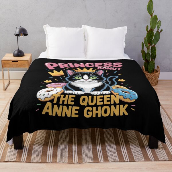 Item preview, Cat Princess Pastry Vibes Donut Queen Art  designed and sold by KonstanKoraner.