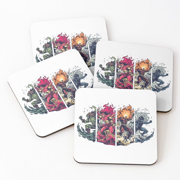 Item preview, Elemental Avatar: Fire, Water, Earth, and Air – Epic Characters designed and sold by PepeMilano.