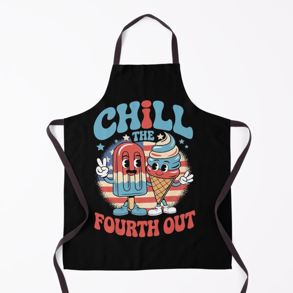 Item preview, Chill The Fourth Out 4th of July Patriotic USA Flag designed and sold by KonstanKoraner.