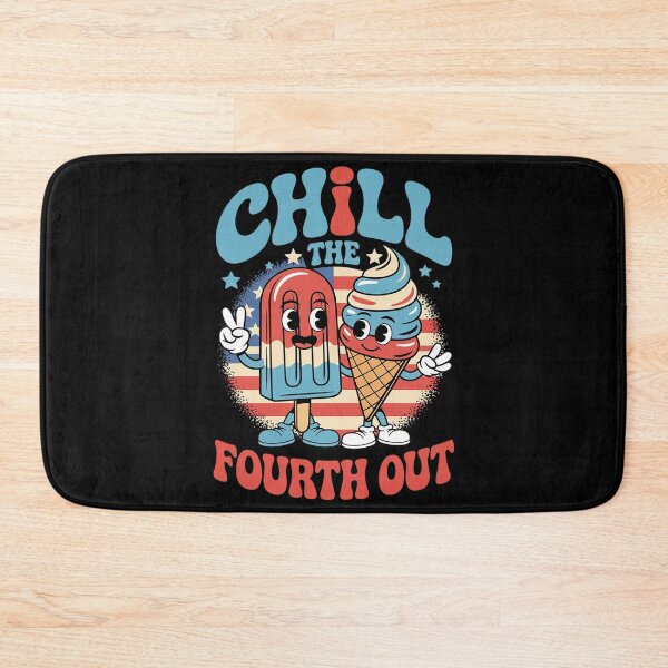 Item preview, Chill The Fourth Out 4th of July Patriotic USA Flag  designed and sold by KonstanKoraner.