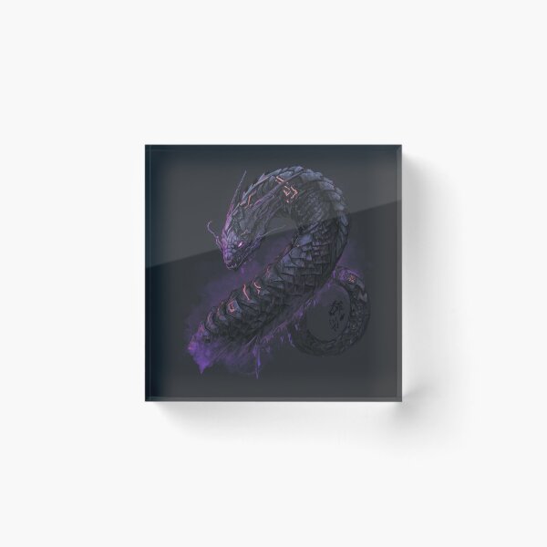 Item preview, Shadow Serpent – Guardian of the Abyss designed and sold by DARKENITE.