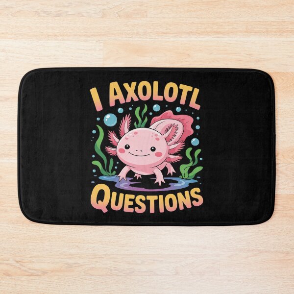 Item preview, Cute & I Axolotl Questions Walking Fish Ask A Lot Pun  designed and sold by KonstanKoraner.