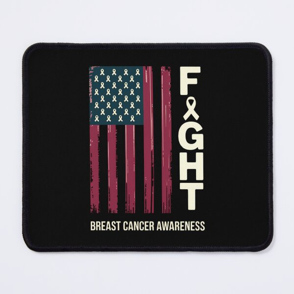 Item preview, USA Pink Flag Breast Cancer Awareness Month designed and sold by VENOM0RIOT.