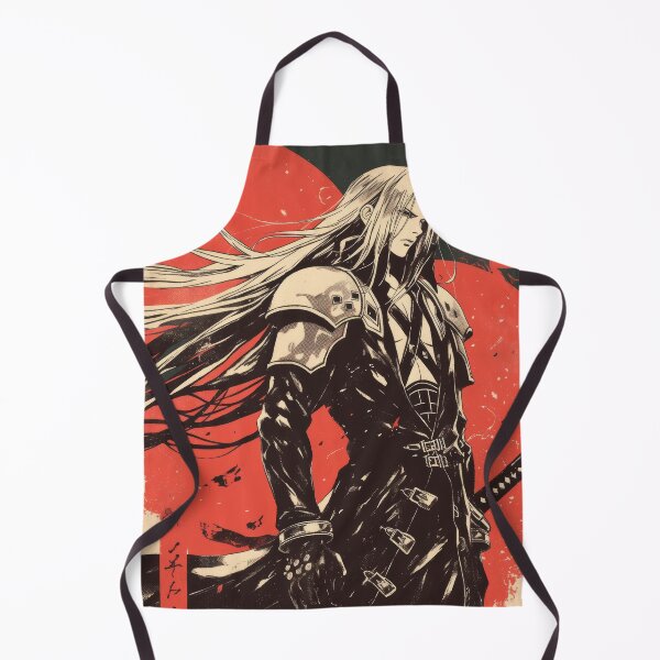 Artikelvorschau, Sephiroth Warned Vintage Poster entworfen und verkauft von AnimeArsenalPrints.