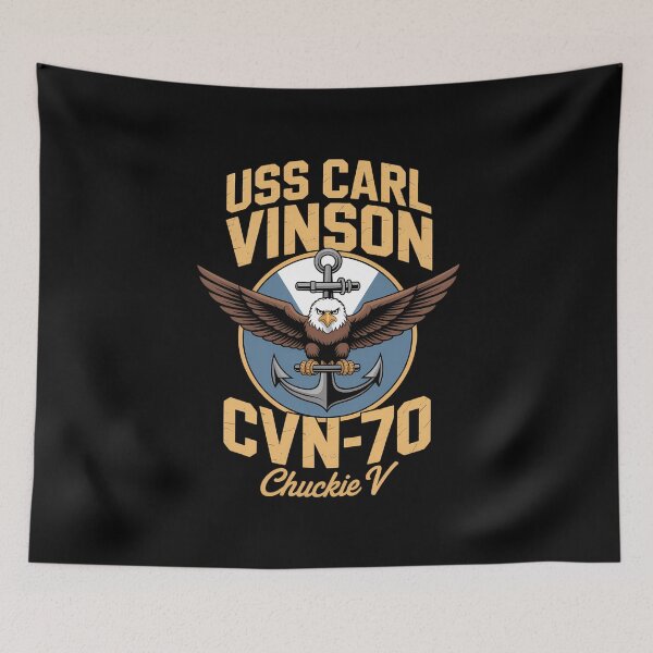 Item preview, USS Carl Vinson (CVN-70) Aircraft Carrier Veteran Flag designed and sold by VENOM0RIOT.