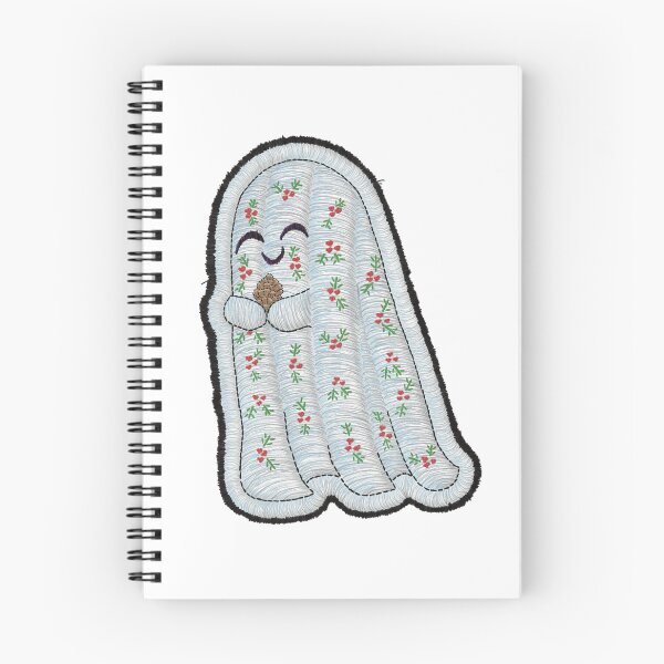 Item preview, Embroidery-style Winter Ghost designed and sold by HoneyPopShop.
