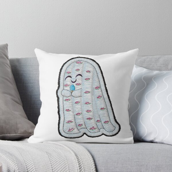 Item preview, Embroidery-style Summer Ghost designed and sold by HoneyPopShop.