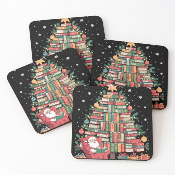 Item preview, Santa's Librarian Books Christmas Tree Favorite  designed and sold by VladoZork.