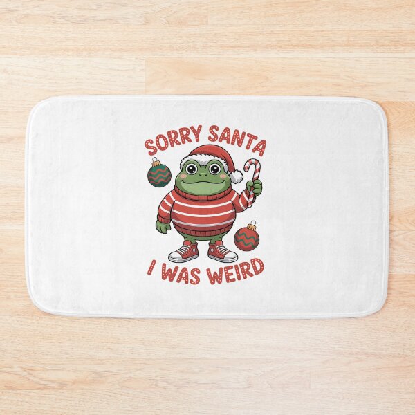 Item preview, Sorry Santa I Was Weird  Funny Christmas Frog Weird Christmas  designed and sold by VladoZork.