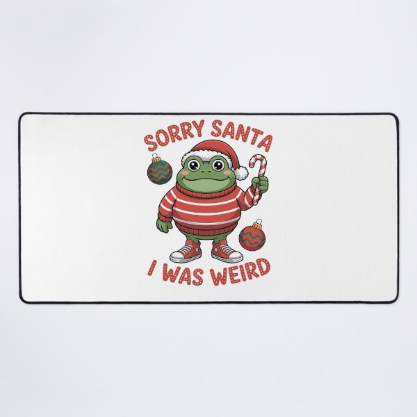 Item preview, Sorry Santa I Was Weird Funny Christmas Frog Weird Christmas designed and sold by VladoZork.