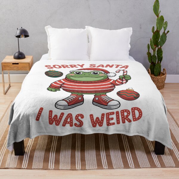 Item preview, Sorry Santa I Was Weird Funny Christmas Frog Weird Christmas designed and sold by VladoZork.
