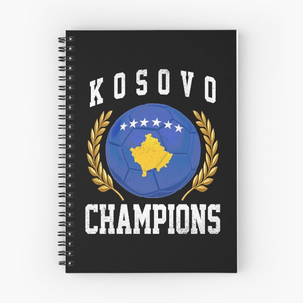 Item preview, SOCCER BALL FLAG CHAMPIONS - KOSOVO - Fans and Teams for Men and Women T-shirt designed and sold by wallsandpatts.