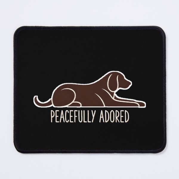 Item preview, "Peacefully Adored" Minimalist Dog Silhouette T-Shirt | Elegant Canine Lover Tee | Cozy Dog Nap Apparel designed and sold by Scrip-thread.