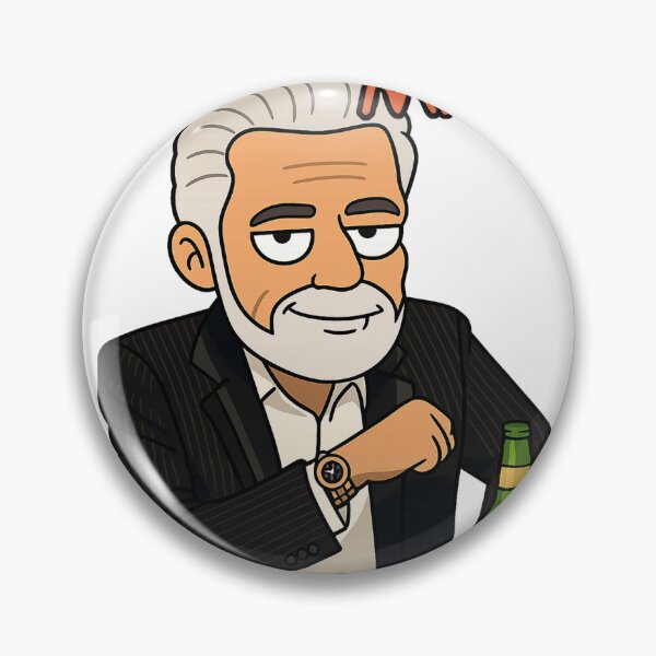 Item preview, "Important Man" Meme Cartoon – Classic Viral Internet Joke designed and sold by JMKPrintPress.