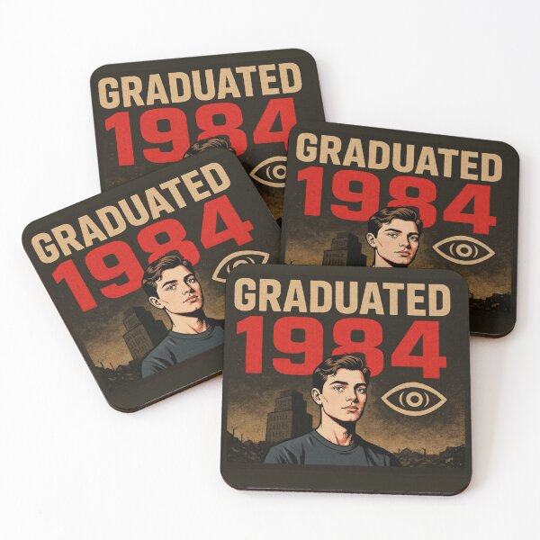 Item preview, Graduated 1984 Orwellian Future designed and sold by aykiradesigns.