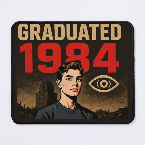 Item preview, Graduated 1984 Orwellian Future designed and sold by aykiradesigns.
