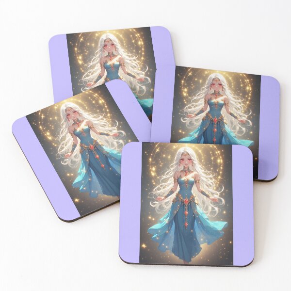 Item preview, Blue sorceress floating designed and sold by ArtsJulian.