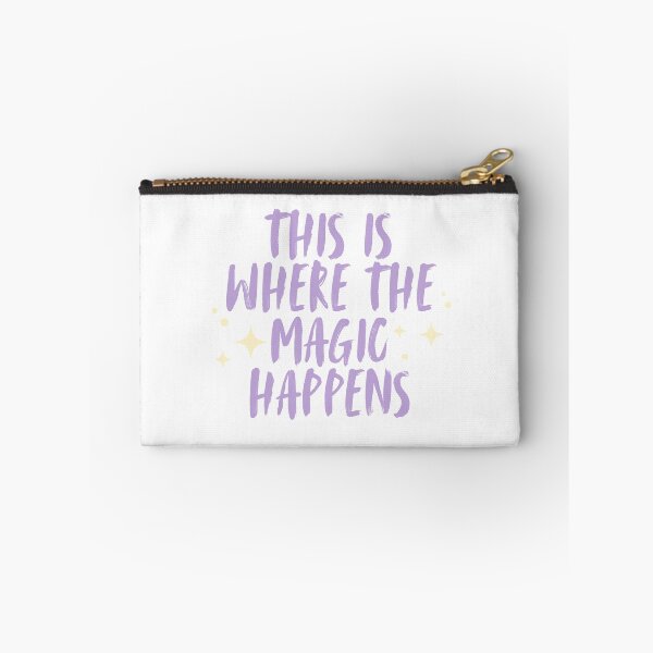 Item preview, This is Where the Magic Happens | Purple & Yellow designed and sold by Made By Rae.