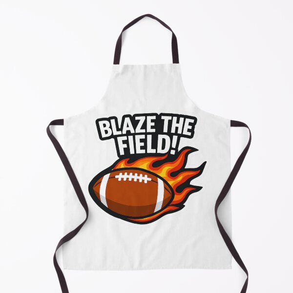 Item preview, Blaze the Field -  Footbal designed and sold by TrendyDesign159.