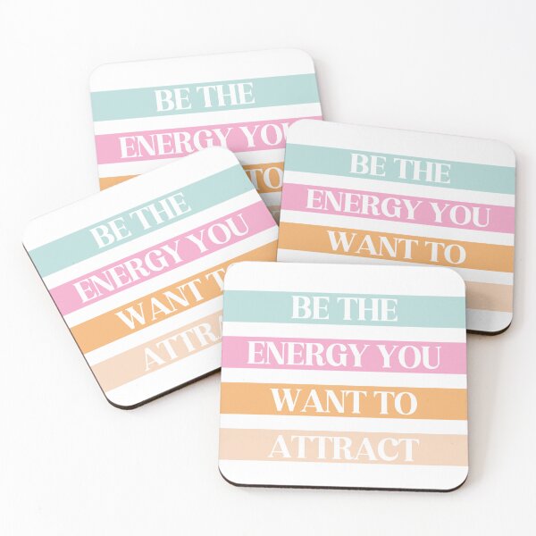 Item preview, Inspirational Affirmation | Be The Energy You Want To Attract designed and sold by Made By Rae.