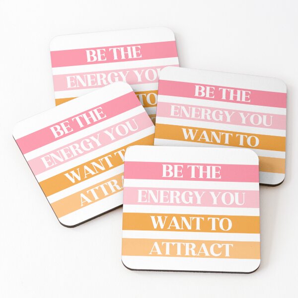 Item preview, Inspirational Quote | Be The Energy You Want To Attract designed and sold by Made By Rae.