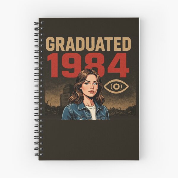 Item preview, Graduated 1984 Dystopian Future Ahead designed and sold by aykiradesigns.