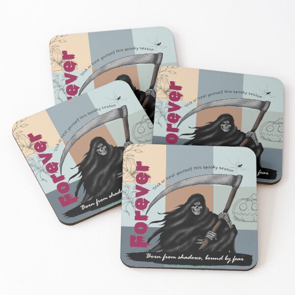 Item preview, Forever Grim: Spooky Grim Reaper Halloween Art designed and sold by rockstar5096.