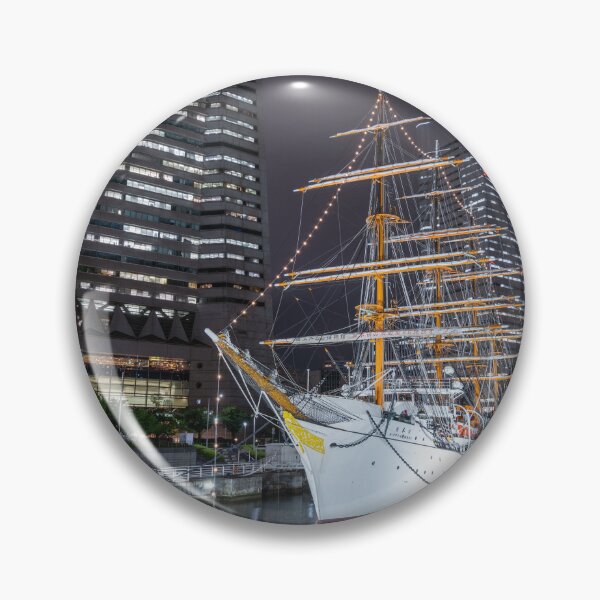 Item preview, The Nippon Maru ship in the Minato Mirari 21 business district, Yokohama designed and sold by WorldScenery.