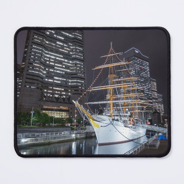 Item preview, The Nippon Maru ship in the Minato Mirari 21 business district, Yokohama designed and sold by WorldScenery.