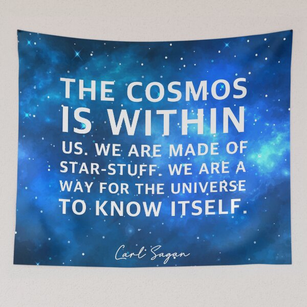 Item preview, Carl Sagan Quote. "The cosmos is within us. designed and sold by corbrand.