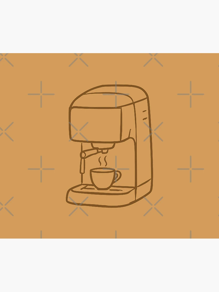Thumbnail 5 of 5, Mouse Pad, Coffee Machine designed and sold by GraphicsClub.