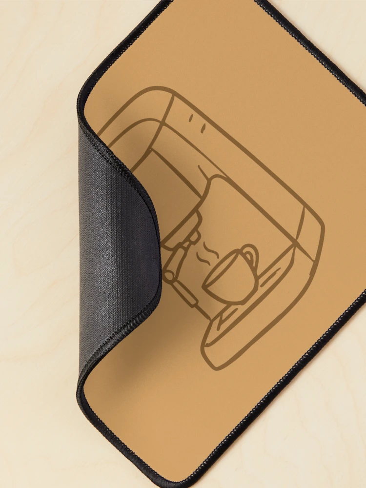 Thumbnail 2 of 5, Mouse Pad, Coffee Machine designed and sold by GraphicsClub.