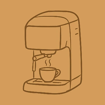 Artwork thumbnail, Coffee Machine by GraphicsClub