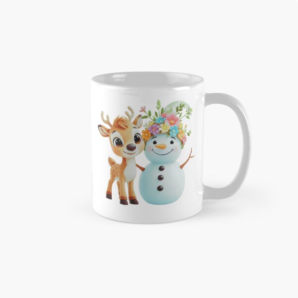 Item preview, Christmas decorations in photo studio. Interior with snowman, Christmas tree, lanterns, deer and others. designed and sold by PWDigitalArt.