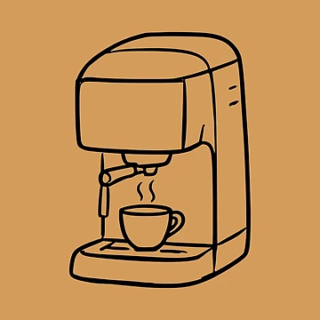 Artwork thumbnail, Coffee Machine by GraphicsClub