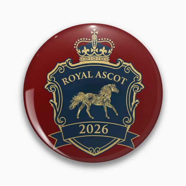Item preview, Royal Crest and Horse Racing | British Fashion UK designed and sold by Artbesttopic.