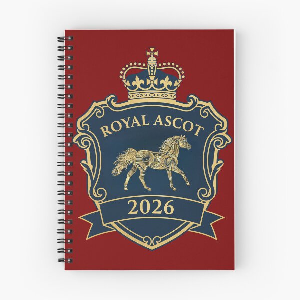 Item preview, Royal Crest and Horse Racing | British Fashion UK designed and sold by Artbesttopic.