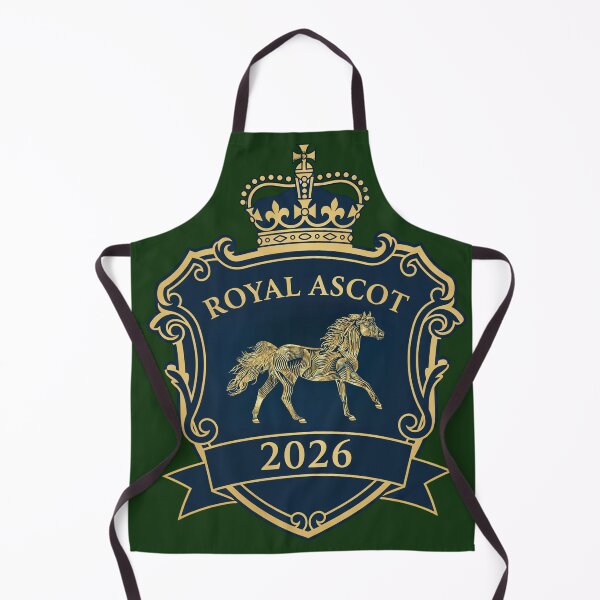 Item preview, Royal Crest and Horse Racing | British Fashion UK designed and sold by Artbesttopic.
