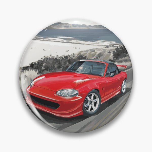 Item preview, Initial D - Mountain Drift Racing king NB miata turbo A-spec designed and sold by cowtownCOWBOY.