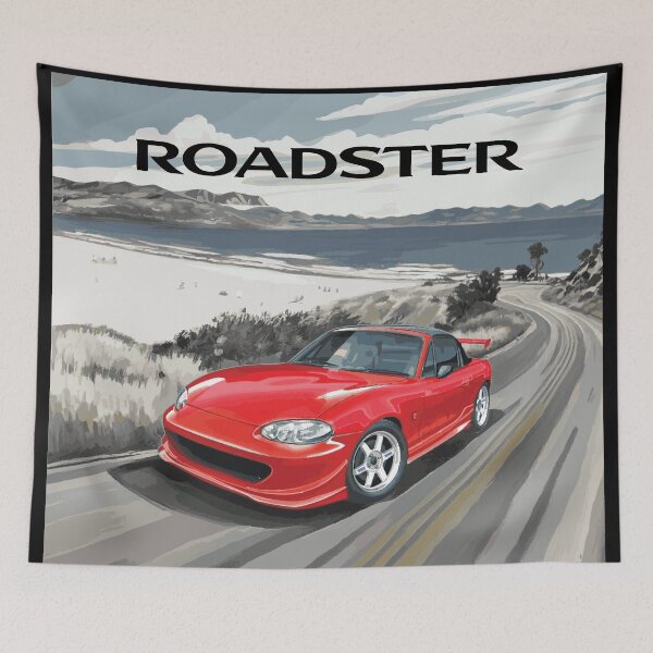 Item preview, Initial D - Mountain Drift Racing king NB miata turbo A-spec designed and sold by cowtownCOWBOY.