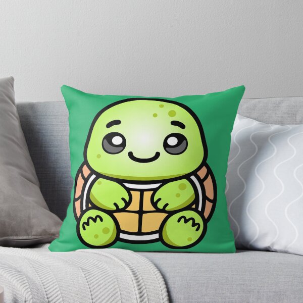 Item preview, Chibi Turtle - Cute Kawaii designed and sold by criptart.