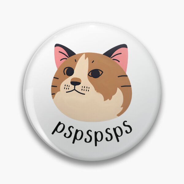 Item preview, Cat Face pspspsps designed and sold by SurfSidePillow Designs.