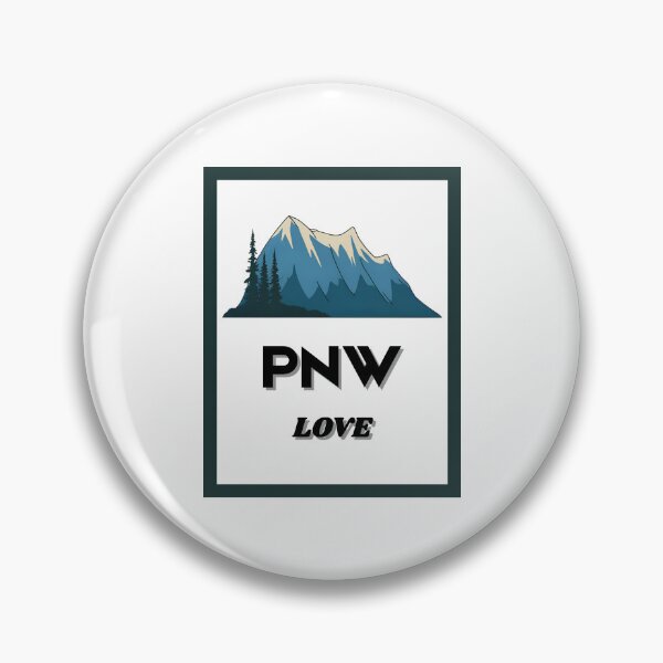 Item preview, PNW LOVE designed and sold by SurfSidePillow Designs.