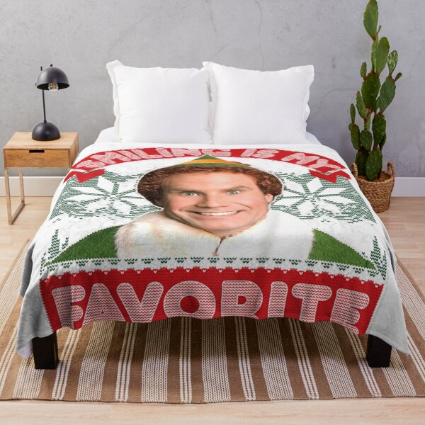 Item preview, Kids Elf Buddy Smiling Is My Favorite Christmas designed and sold by WilliaMaler.
